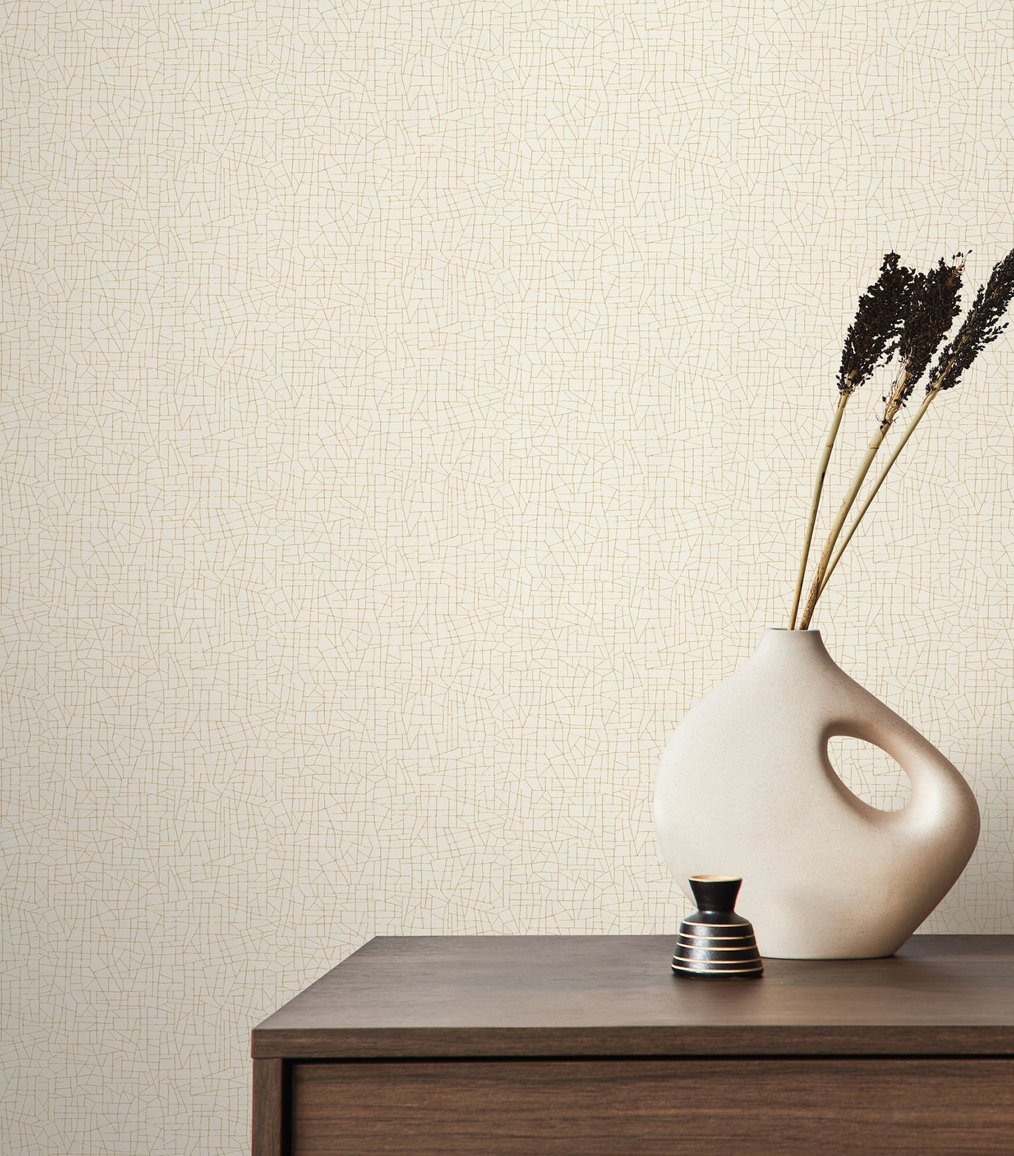 York Wallcoverings Warner Cary Ivory Faux Grasscloth Wallpaper Graphics Transitional Ivory  Wallpaper - 4207-5407