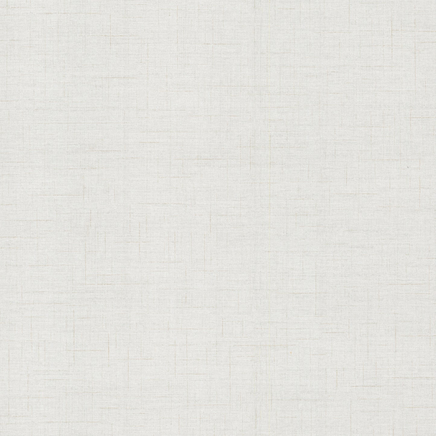 Cream linen-textured fabric pattern with subtle tan crosshatch lines for a neutral wall covering.