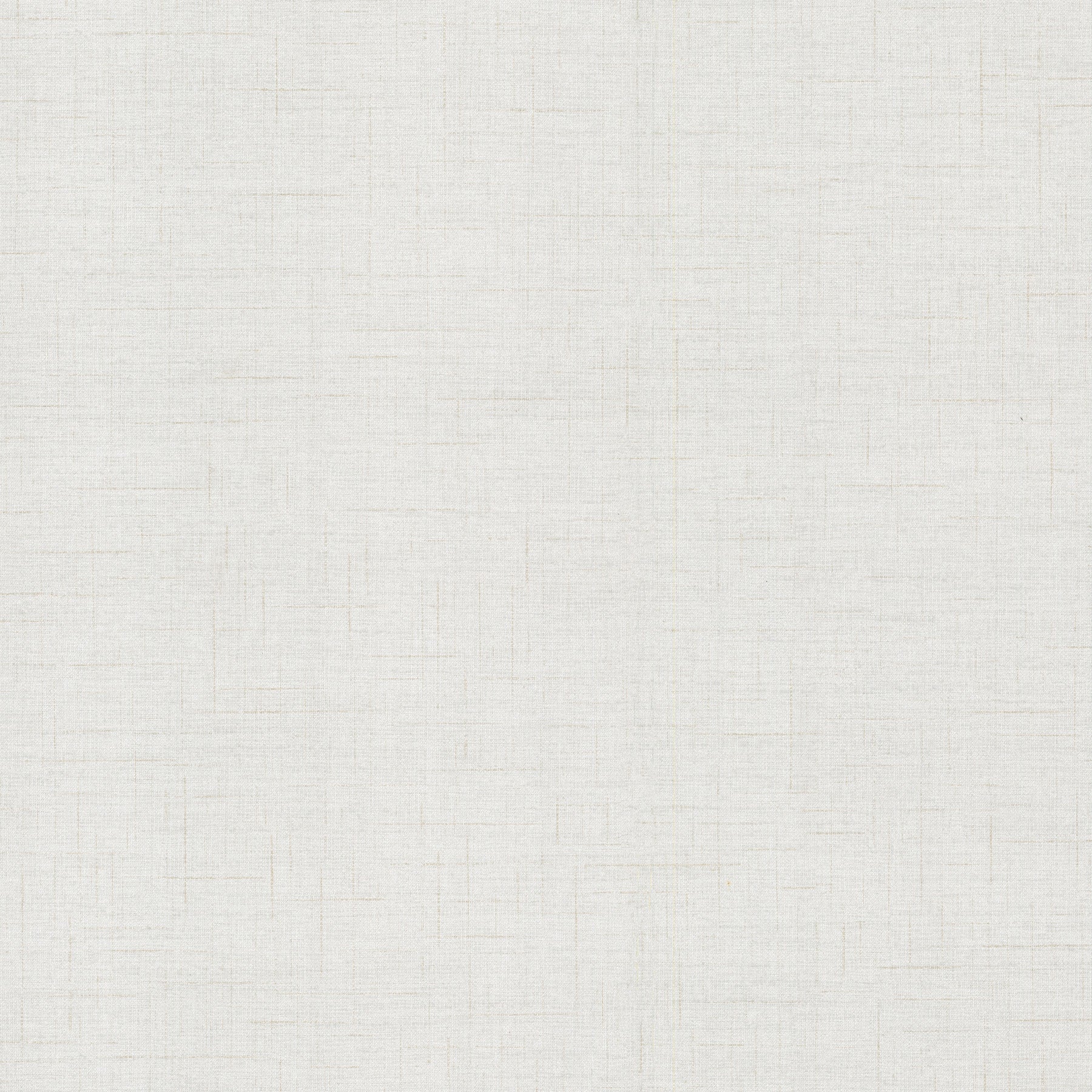 Cream linen-textured fabric pattern with subtle tan crosshatch lines for a neutral wall covering.