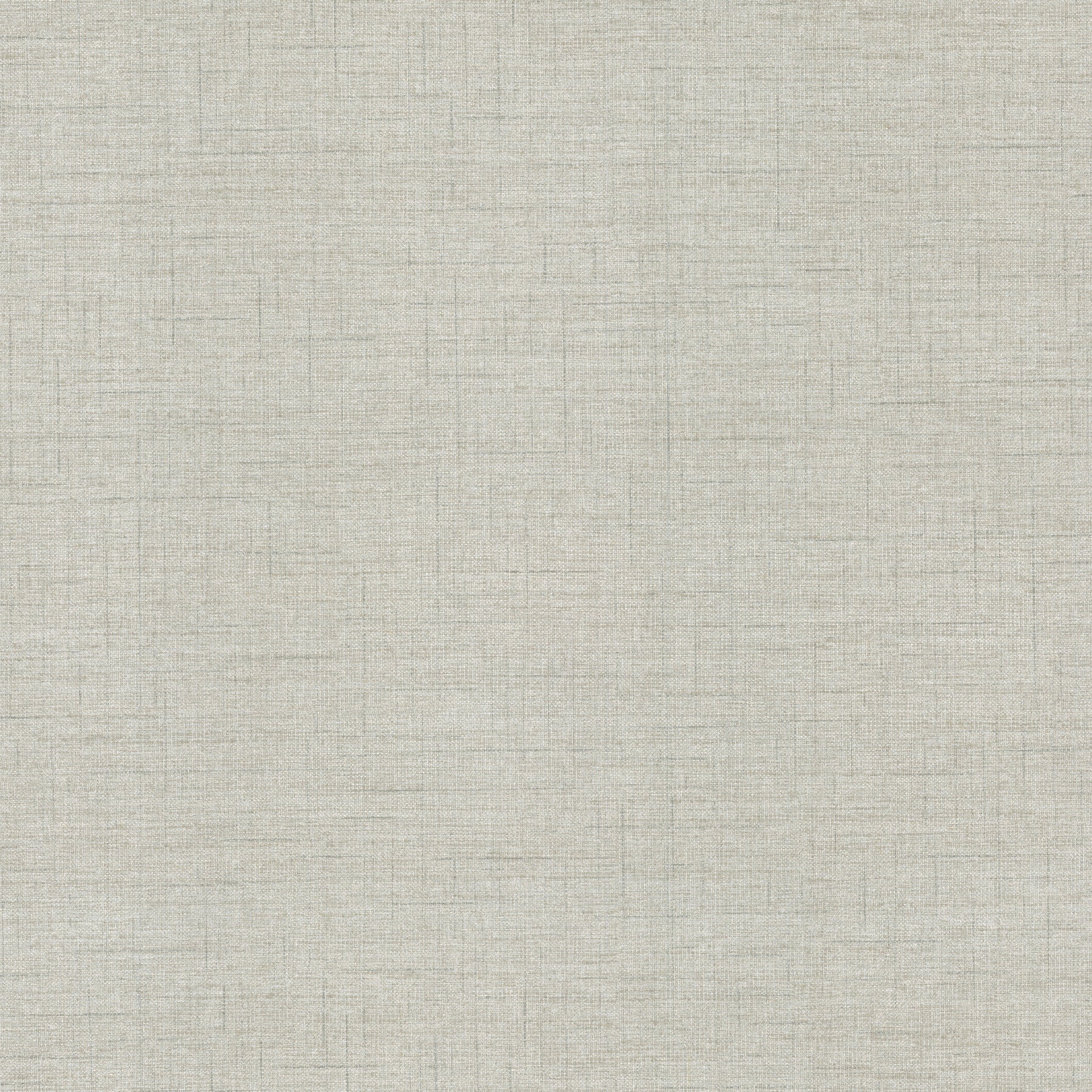 Sage faux fabric wallpaper with a linen-like crosshatch texture.