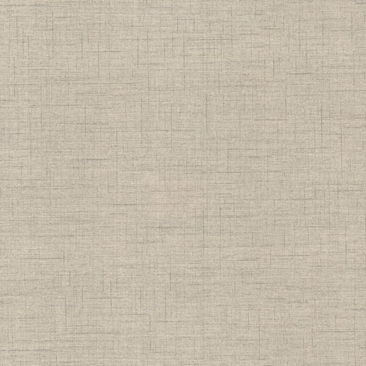 York Wallcoverings Warner Leon Light Grey Faux Fabric Wallpaper Graphics Transitional Light Grey  Wallpaper - 4207-5418