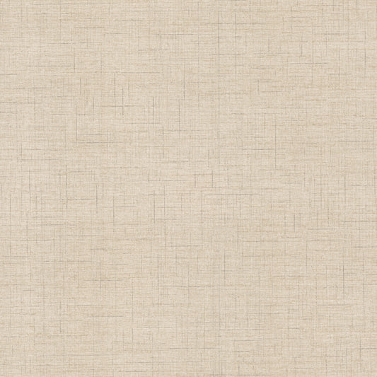 York Wallcoverings Warner Leon Beige Faux Fabric Wallpaper Graphics Transitional Beige  Wallpaper - 4207-5419