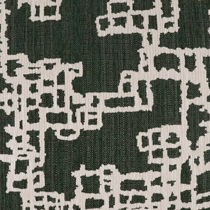 D.V. KAP HOME   24" x 24" Adessi Pillow - Charcoal Global, Abstract, Modern    - 4209-C-2424