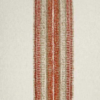 D.V. KAP HOME   24" x 24" Symi Pillow - Spice Stripes    - 4210-S-2424