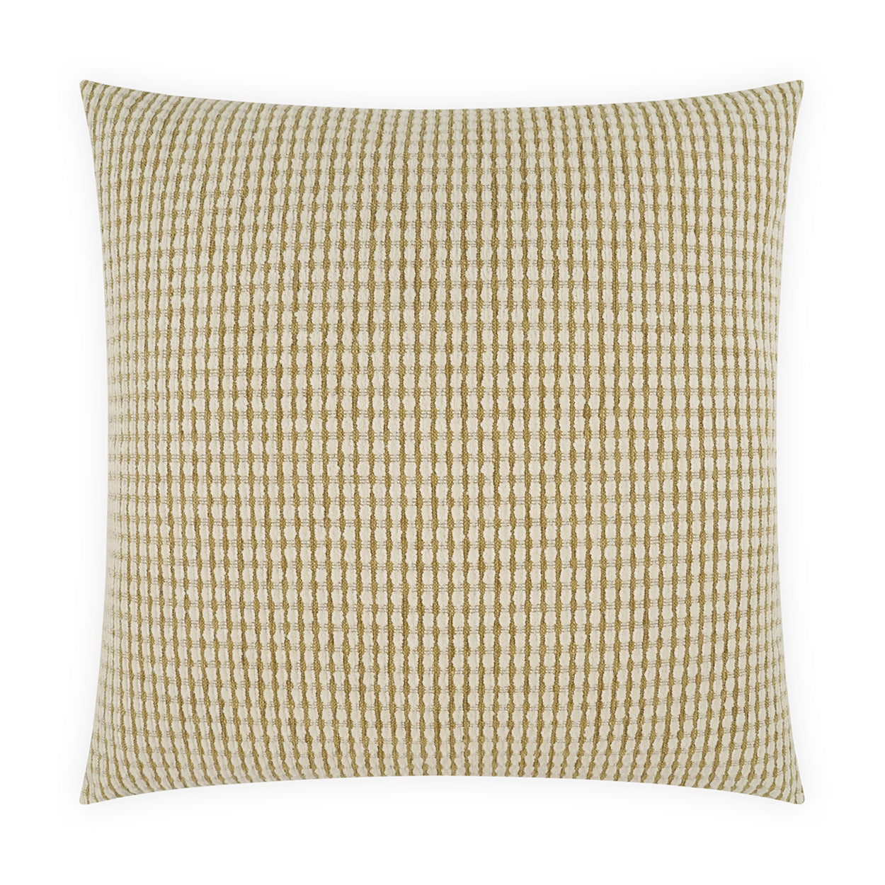 D.V. KAP HOME   24" x 24" Jabas Pillow - Golden Stripes, Global    - 4213-G-2424