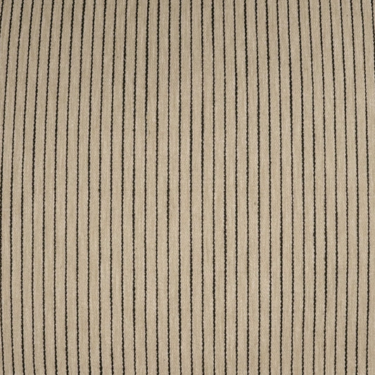 D.V. KAP HOME 4214-N-YARD Ahoy Fabric - Natural Stripes, Beach, Farmhouse  Tan, Taupe   - Ahoy