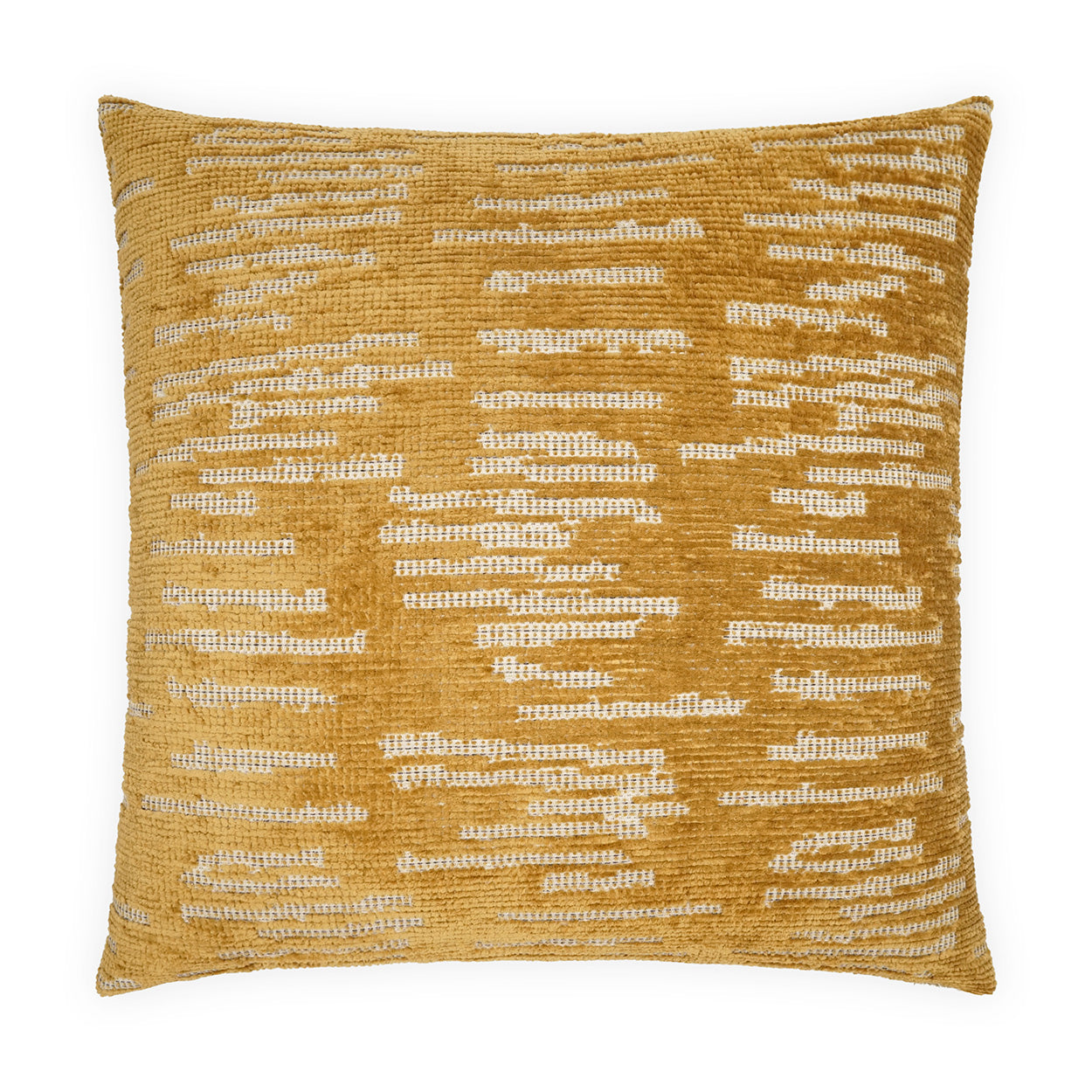 D.V. KAP HOME   24" x 24" Terre Pillow - Amber Abstract, Global    - 4216-A-2424