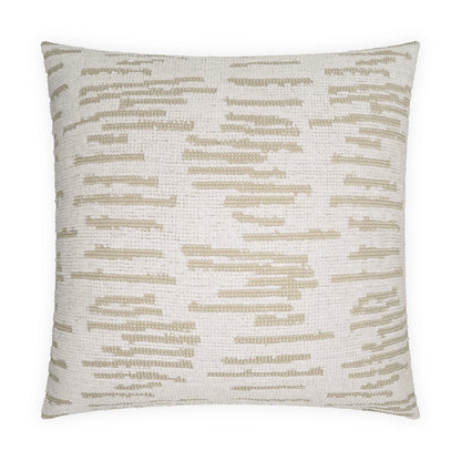 D.V. KAP HOME   24" x 24" Terre Pillow - Ivory Abstract, Global    - 4216-I-2424