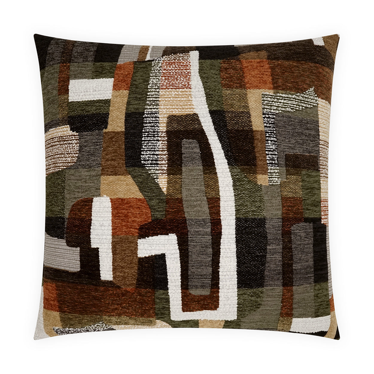 D.V. KAP HOME   24" x 24" Sonali Pillow Global, Abstract, Modern    - 4219-2424