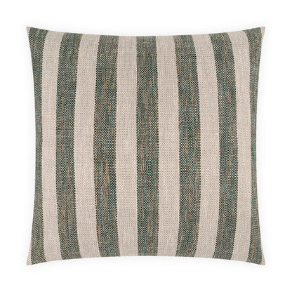 D.V. KAP HOME   24" x 24" Holton Pillow - Aegean Stripes, Beach    - 4221-A-2424