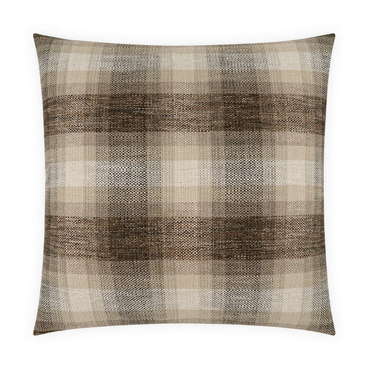 D.V. KAP HOME   24" x 24" Ouray Plaid - Check, Traditional, Farmhouse    - 4222-E-2424