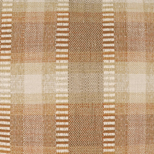D.V. KAP HOME 4224-S-YARD Evan Fabric - Sedona Plaid - Check, Traditional, Farmhouse  Copper   - Evan