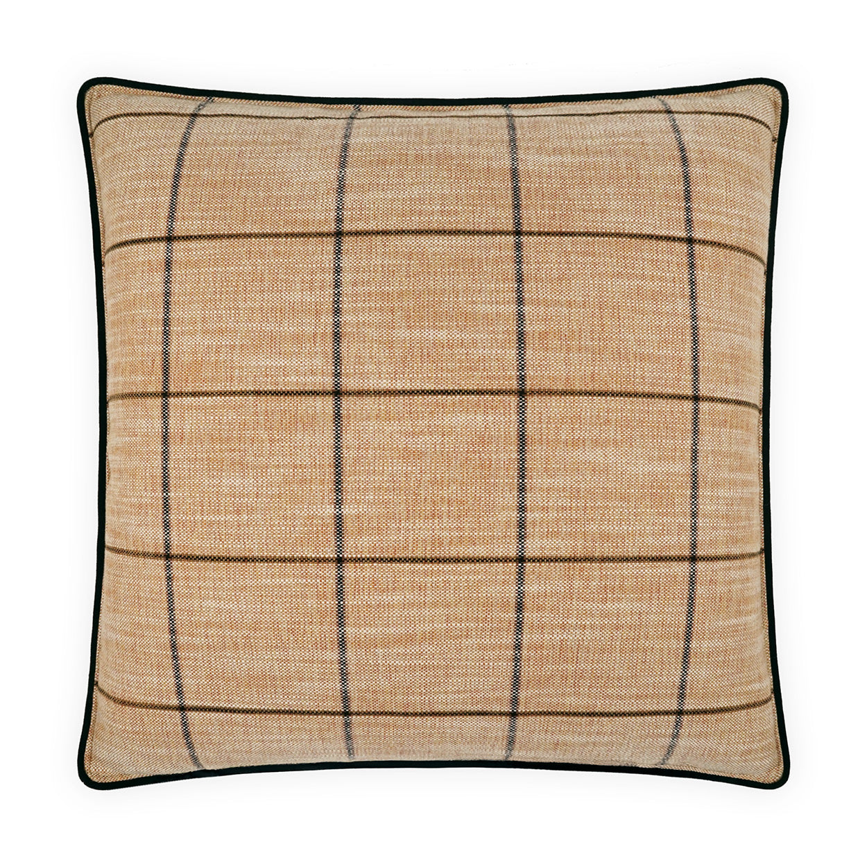 D.V. KAP HOME   24" x 24" Bowden Pillow - Tang Plaid - Check, Traditional, Farmhouse    - 4226-T-2424