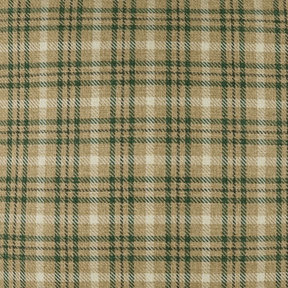 D.V. KAP HOME   24" x 24" Falmouth Pillow - Green Plaid - Check, Traditional, Farmhouse    - 4227-G-2424