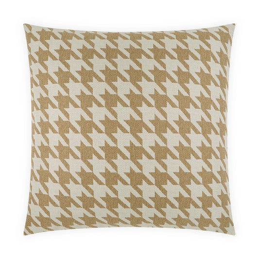 D.V. KAP HOME   24" x 24" Harwich Pillow - Camel Traditional    - 4229-C-2424