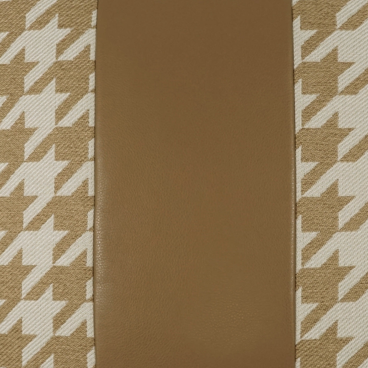 D.V. KAP HOME   24" x 24" Harwich Band Pillow - Camel Traditional    - 4230-C-2424