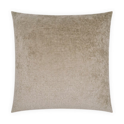 D.V. KAP HOME   24" x 24" Walsh Pillow - Otter Solid, Textured    - 4233-O-2424