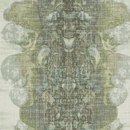 D.V. KAP HOME   24" x 24" Lagos Pillow - Moss Abstract    - 4235-M-2424