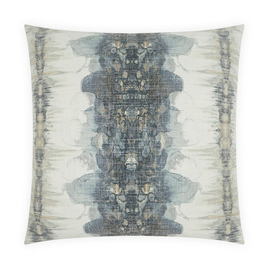 D.V. KAP HOME   24" x 24" Lagos Pillow - Ocean Abstract    - 4235-O-2424