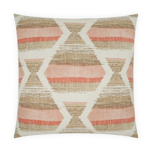 D.V. KAP HOME   24" x 24" Praia Pillow Global, Western Chic, Abstract    - 4236-2424
