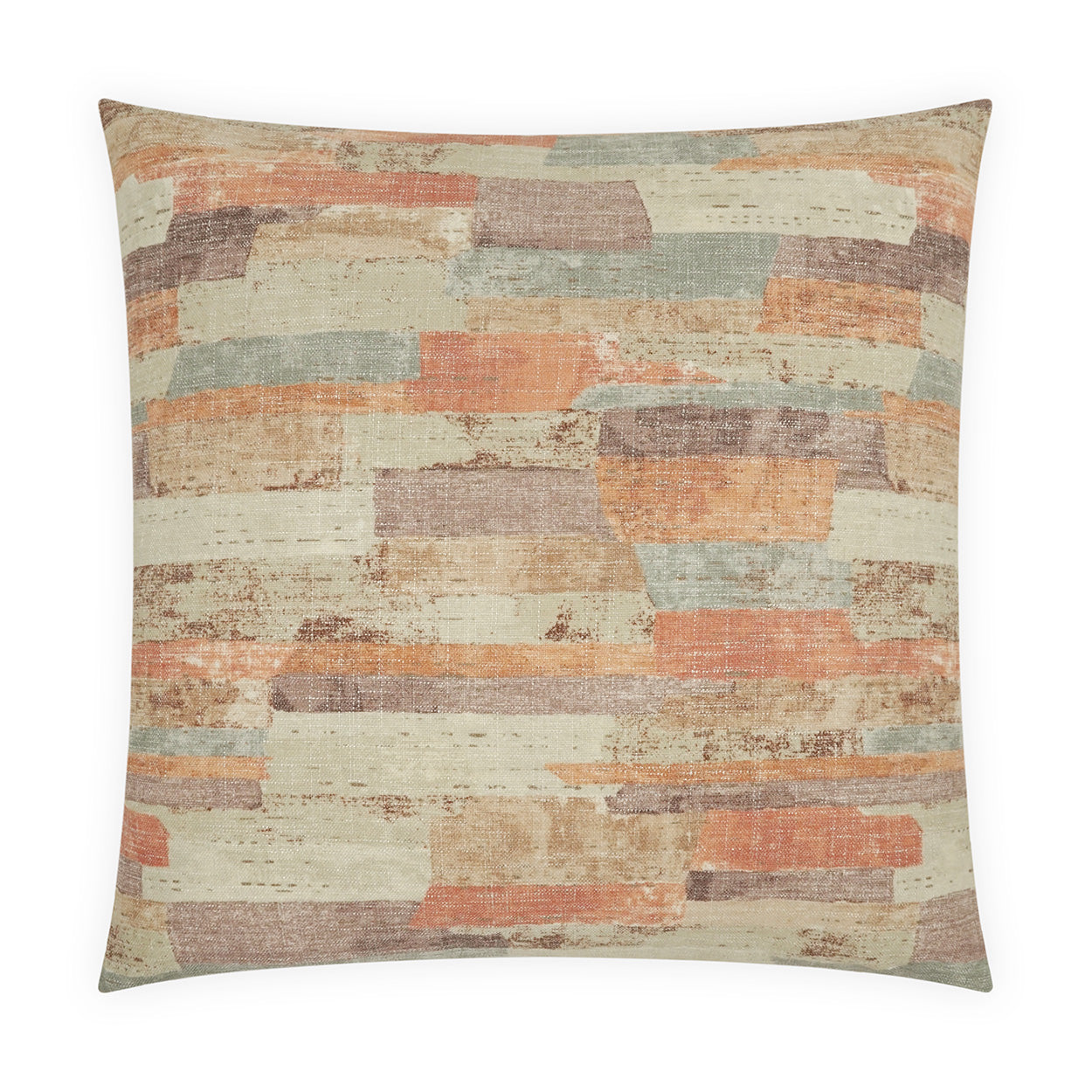D.V. KAP HOME   24" x 24" Faro Pillow - Sorbet Abstract, Western Chic    - 4237-S-2424