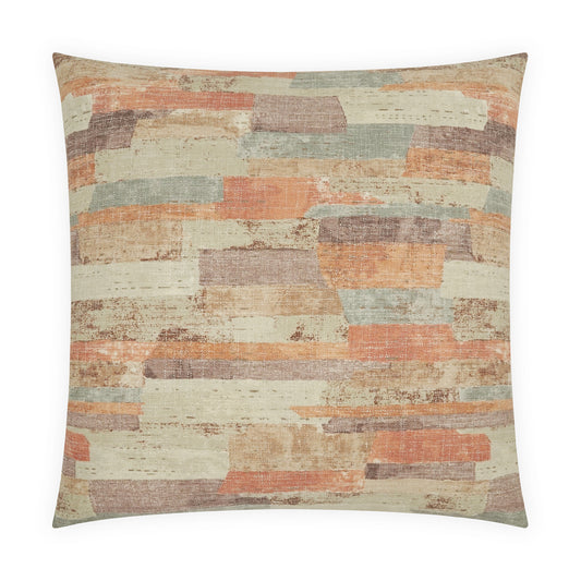 D.V. KAP HOME   24" x 24" Faro Pillow - Sorbet Abstract, Western Chic    - 4237-S-2424