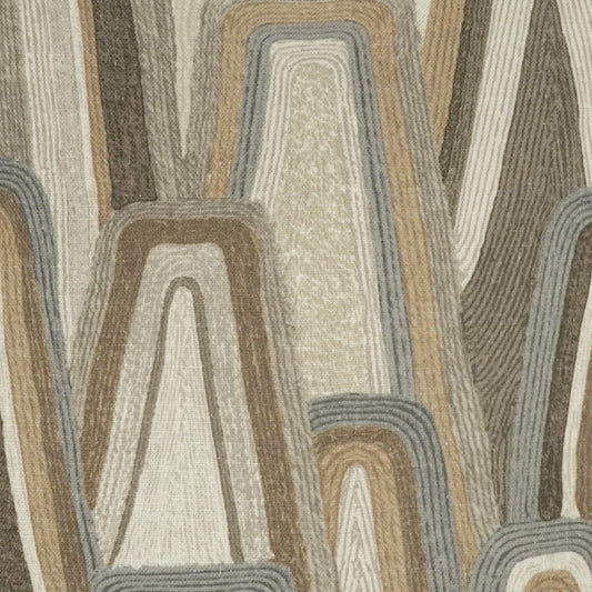 D.V. KAP HOME 4239-E-YARD Ridgepoint Fabric - Earth Abstract, Modern, Global  Brown   - Ridgepoint