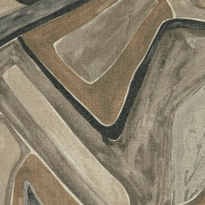 D.V. KAP HOME   24" x 24" Piero Pillow - Cafe Abstract, Modern, Global    - 4240-C-2424