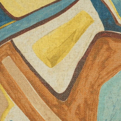 D.V. KAP HOME   24" x 24" Piero Pillow - Harvest Abstract, Modern, Global    - 4240-H-2424