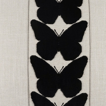 D.V. KAP HOME   24" x 24" Coleous Pillow - Jet Animal, Novelty, Band / Ribbon    - 4242-J-2424