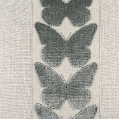 D.V. KAP HOME   24" x 24" Coleous Pillow - Sterling Animal, Novelty, Band / Ribbon    - 4242-S-2424