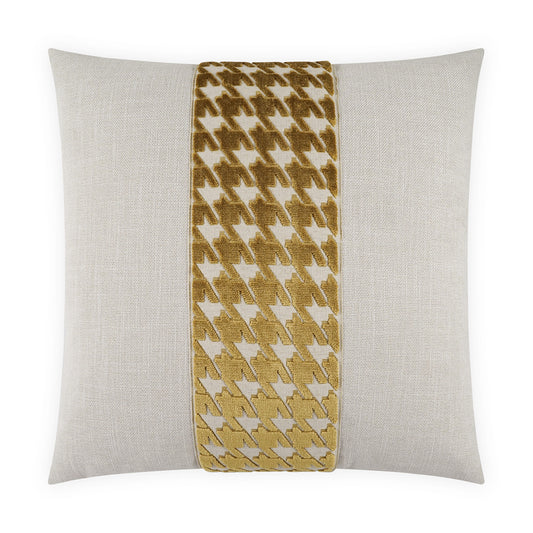 D.V. KAP HOME   24" x 24" Ennis Pillow - Midas Traditional, Band / Ribbon    - 4243-M-2424