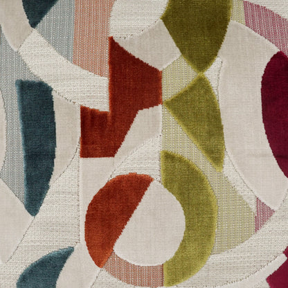 D.V. KAP HOME   24" x 24" Nathan Pillow Modern, Abstract, Geometric    - 4247-2424