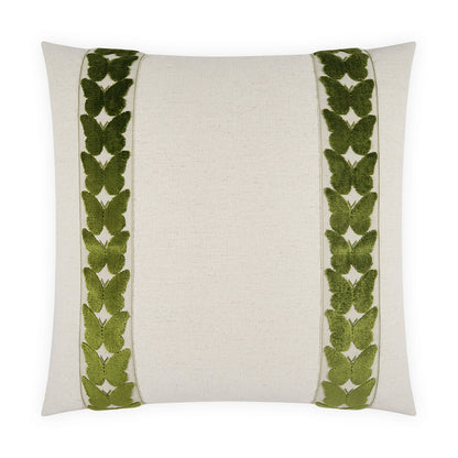 D.V. KAP HOME   24" x 24" Coleous Mini Pillow - Kiwi Animal, Band / Ribbon, Novelty    - 4248-K-2424