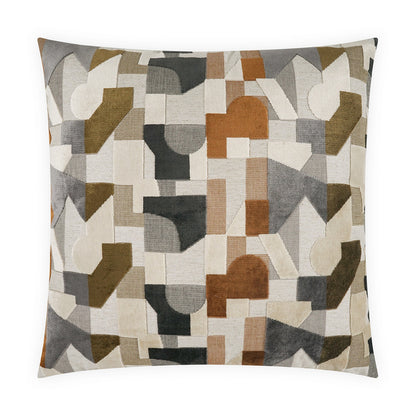 D.V. KAP HOME   24" x 24" Hutch Pillow - Topaz Modern, Abstract, Geometric    - 4249-T-2424