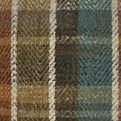 D.V. KAP HOME   24" x 24" Scotty Pillow Plaid - Check, Traditional, Farmhouse    - 4251-2424