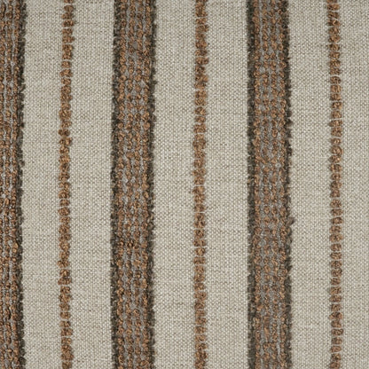 D.V. KAP HOME   24" x 24" Montauk Pillow - Bronze Stripes, Beach    - 4253-B-2424