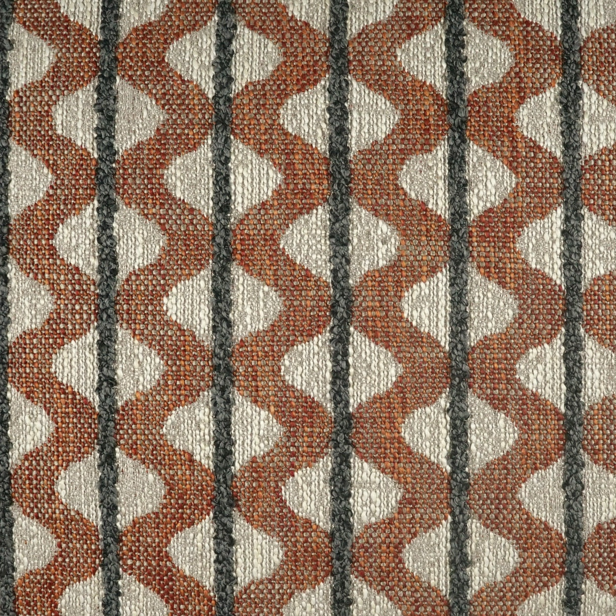 D.V. KAP HOME 4254-B-YARD Cheyenne Fabric - Brick Abstract, Modern, Global  Copper   - Cheyenne