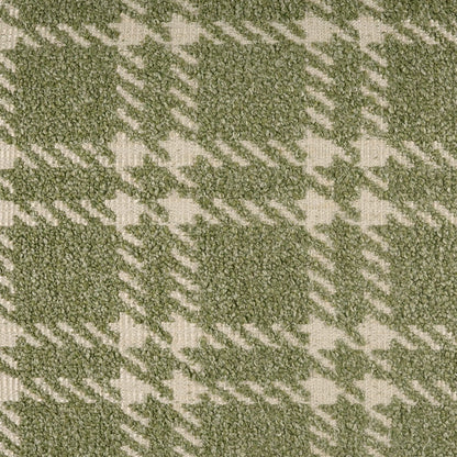 D.V. KAP HOME   24" x 24" Sherlock Pillow - Artichoke Plaid - Check, Traditional, Farmhouse    - 4255-A-2424