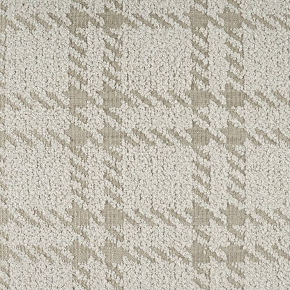 D.V. KAP HOME   24" x 24" Sherlock Pillow - Bone Plaid - Check, Traditional, Farmhouse, Beach    - 4255-B-2424