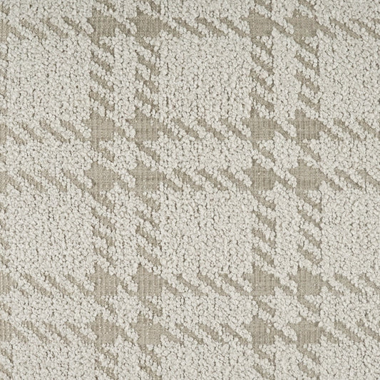 D.V. KAP HOME 4255-B-YARD Sherlock Fabric - Bone Plaid - Check, Traditional, Farmhouse, Beach  Ivory   - Sherlock