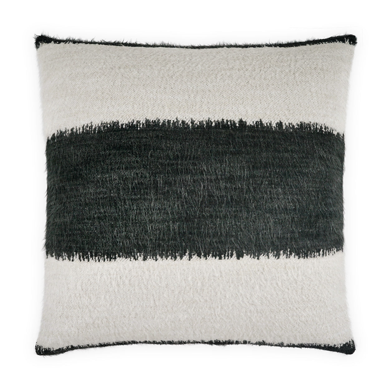 D.V. KAP HOME   24" x 24" Palomino Pillow - Oreo Textured, Stripes    - 4258-O-2424