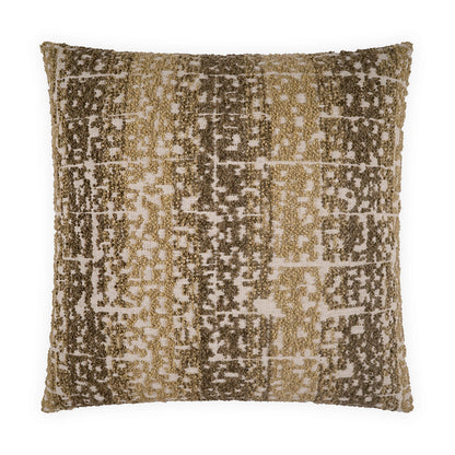 D.V. KAP HOME   24" x 24" Kakura Pillow - Mocha Abstract, Global, Textured    - 4259-M-2424