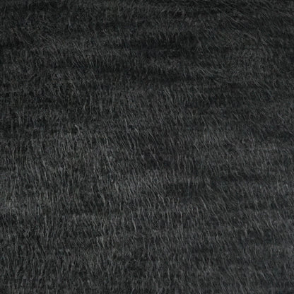 D.V. KAP HOME   24" x 24" Fozzie Pillow - Ebony Solid, Textured    - 4262-E-2424