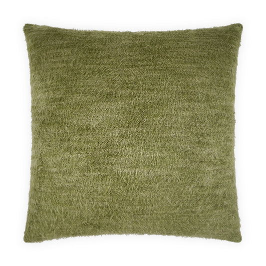 D.V. KAP HOME   24" x 24" Fozzie Pillow - Fern Solid, Textured    - 4262-F-2424