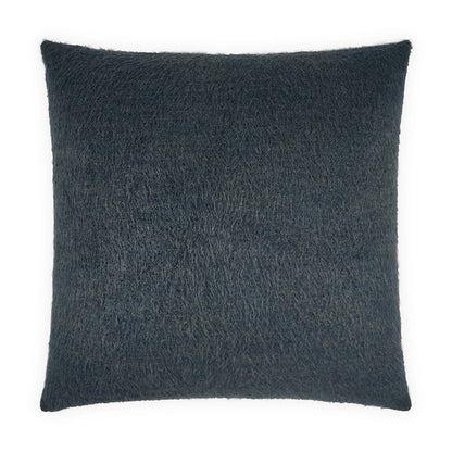 D.V. KAP HOME   24" x 24" Fozzie Pillow - Midnight Solid, Textured    - 4262-M-2424
