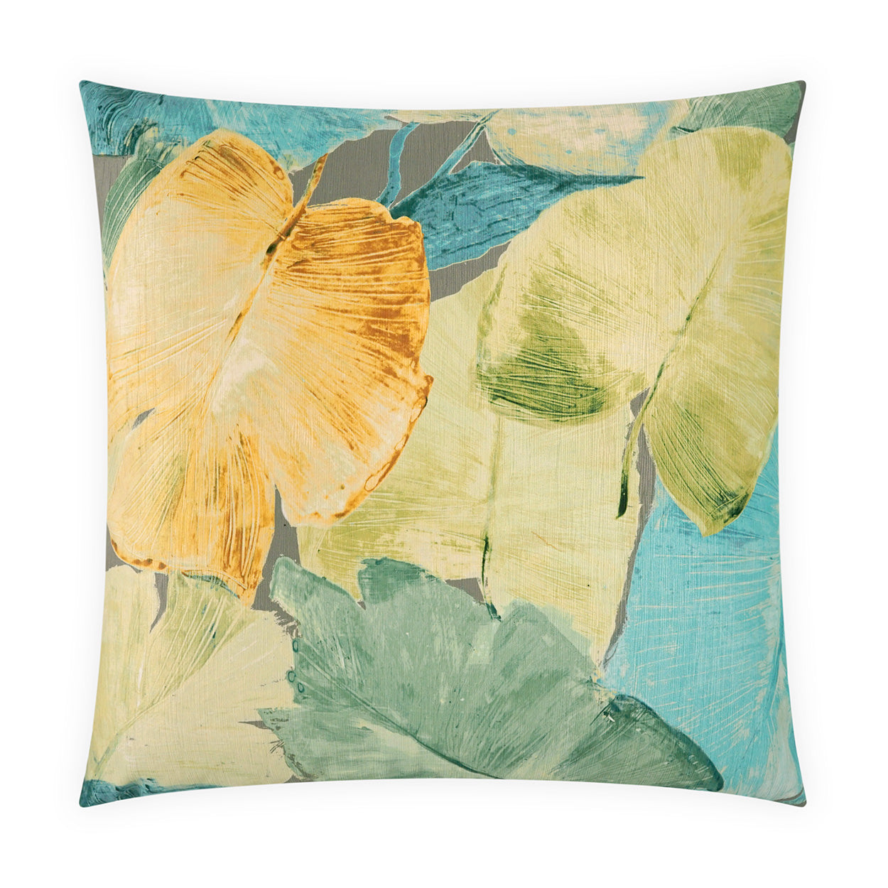 D.V. KAP HOME   24" x 24" Waimea Pillow Floral    - 4264-2424