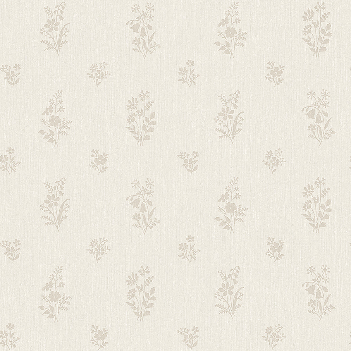 SCHUMACHER WALLCOVERING  BORASTAPETER PETIT FLEURS   NATURAL   - 4265