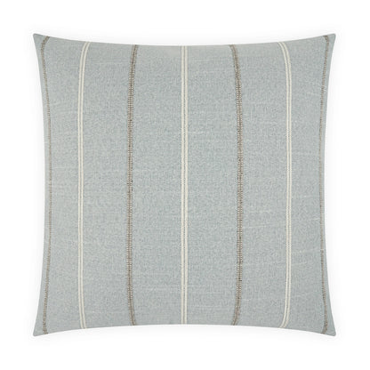 D.V. KAP HOME   24" x 24" Greenwich Pillow - Sky Stripes, Beach    - 4268-S-2424