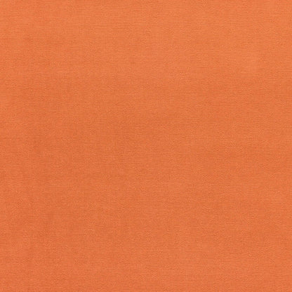 Orange fabric with subtle woven texture, smooth matte finish, suitable for apparel, crafts, or upholstery.